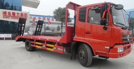 湖北隨州程力專用汽車 工程機械平板車銷售旺季來臨，把握優惠時機
